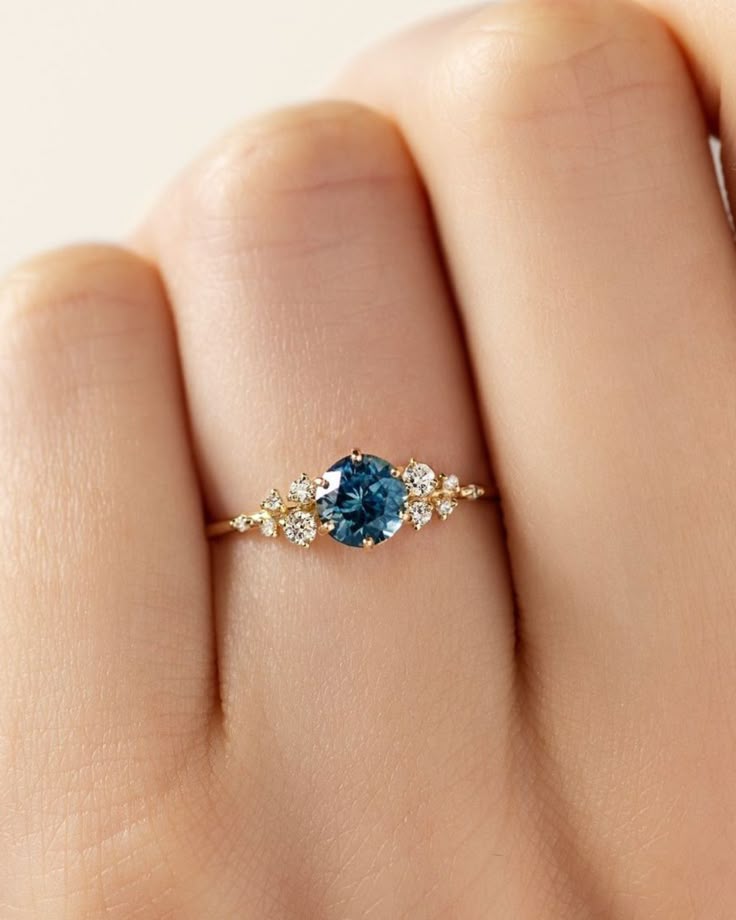 Sapphire Engagement Ring