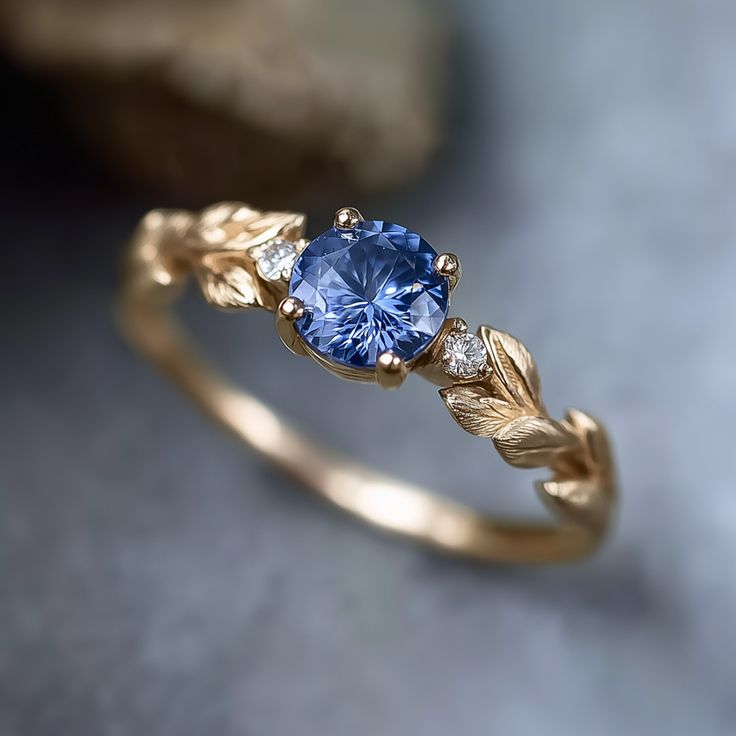 Sapphire Engagement Ring