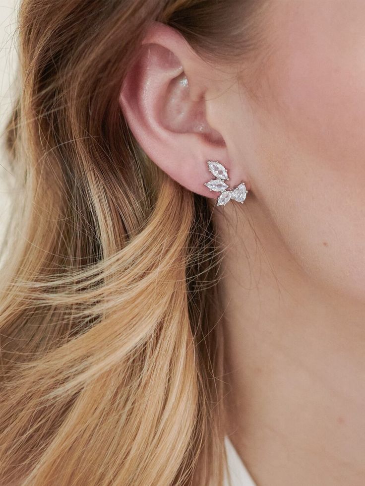 Crystal Stud Earrings
