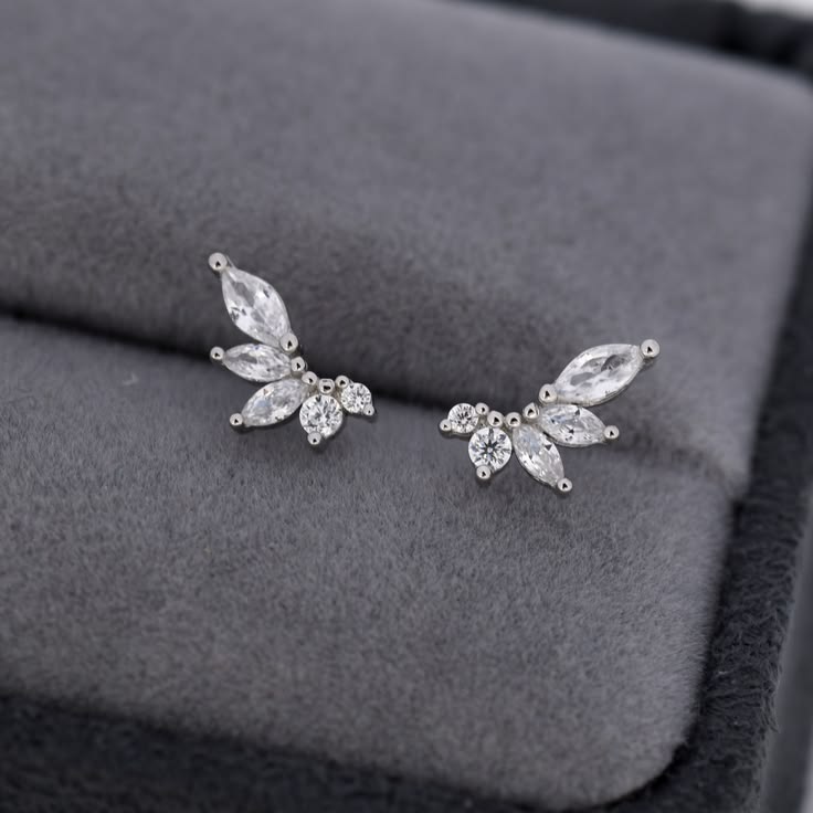 Crystal Stud Earrings