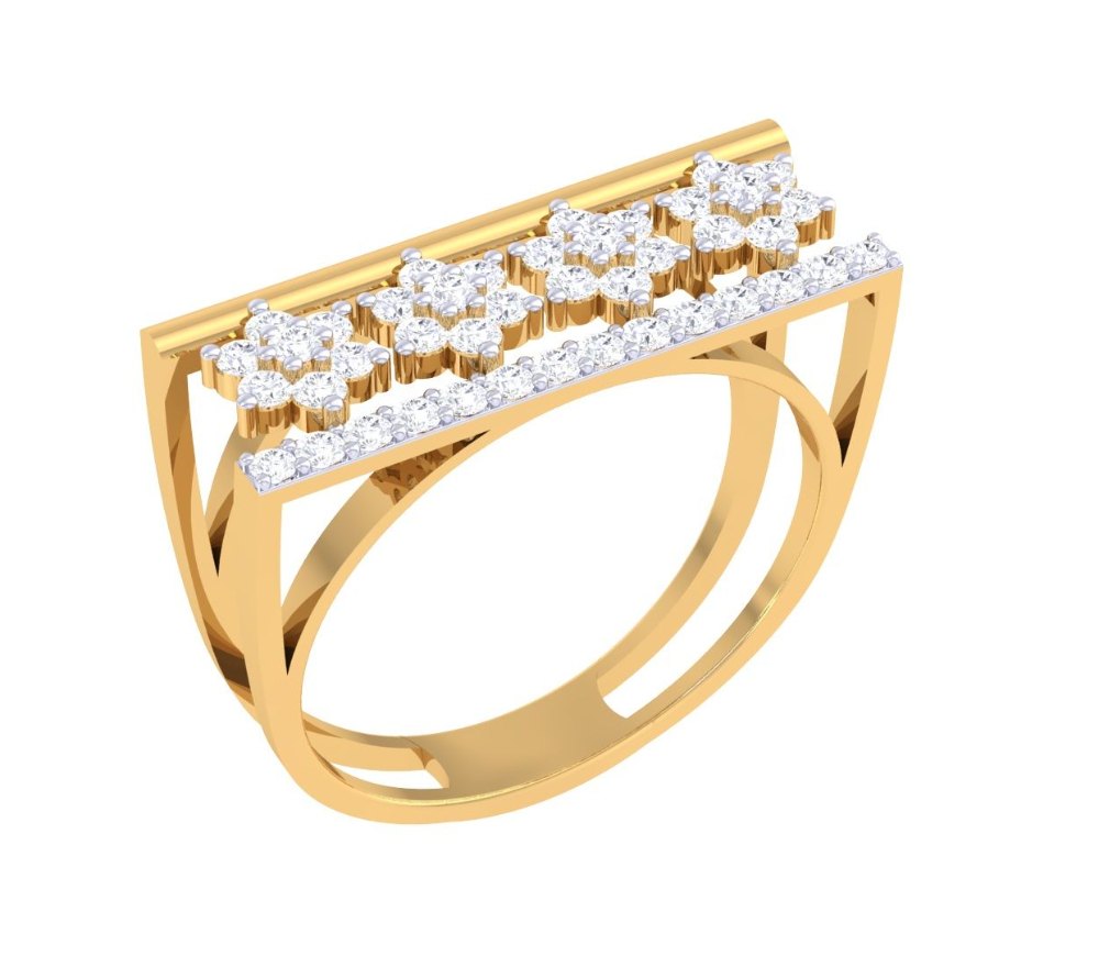 Aurora Gold Ring